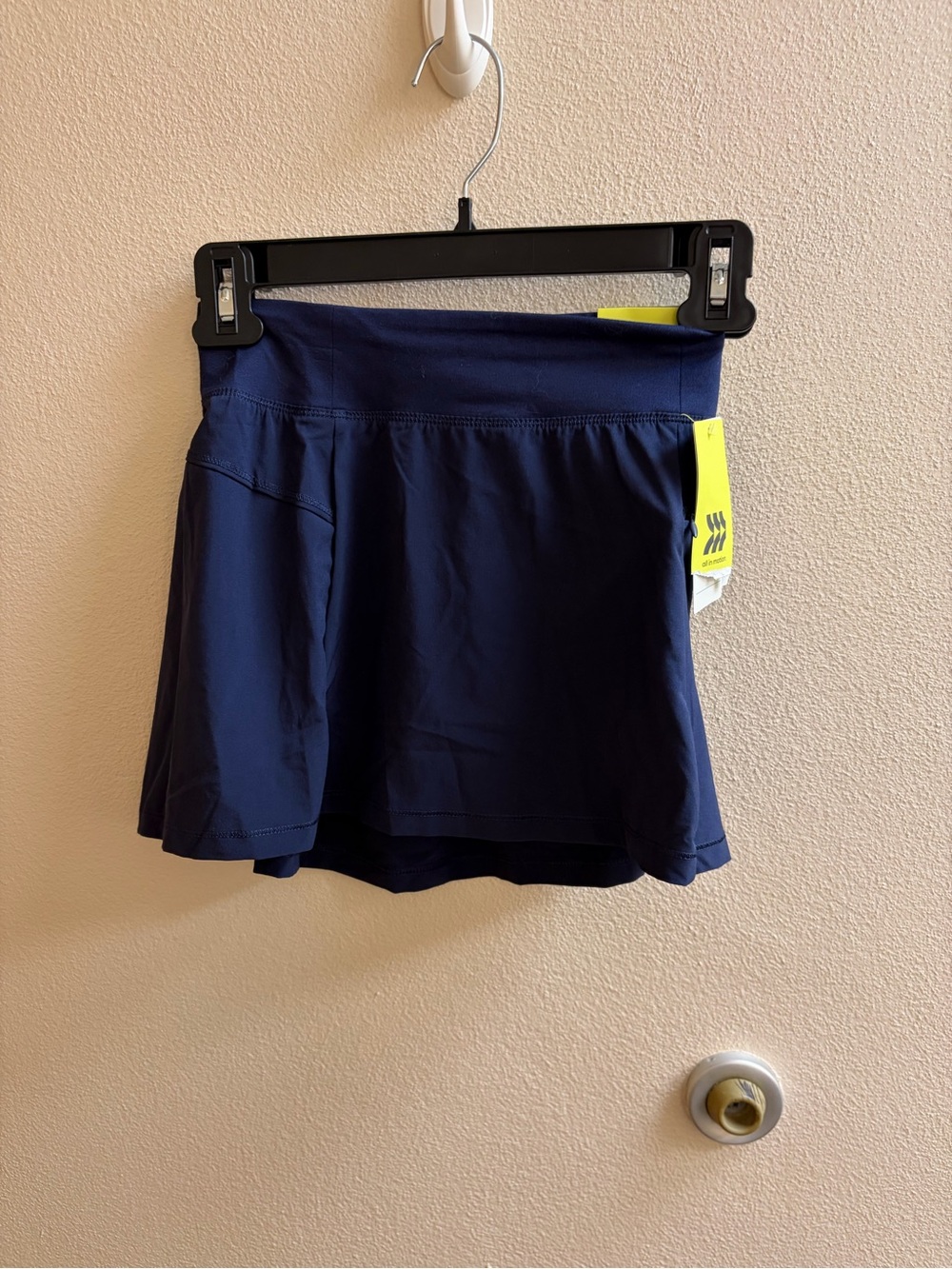 all in motion Navy Blue Girls' Athletic Skort